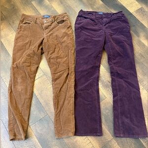 Corduroy pants